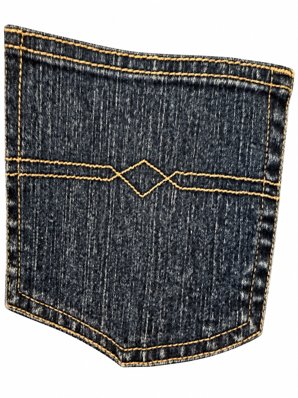Jackie Blue Size 16 Dark Wash Stretch Denim Pencil Skirt Y2K - Picture 6 of 8